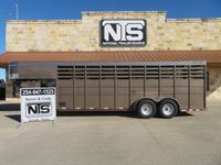 2025 Stock horse Delta 20' Livestock Gooseneck Trailer
