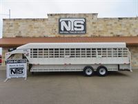 2025 Stock horse Big Bend 24' Livestock Gooseneck Trailer