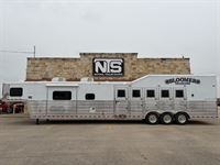 2026 5 horse Bloomer 5 Horse Side Load with 16'6" Outlaw Conversions