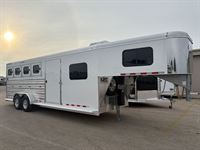 2026 4 horse Cimarron 4 Horse Gooseneck Trailer