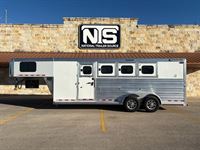 2026 4 horse Cimarron 4 Horse Gooseneck Trailer