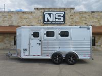 2026 3 horse Cimarron 3 Horse Bumper Pull Trailer