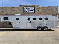 2026 4 horse Cimarron 4 Horse Gooseneck Trailer