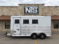 2026 3 horse Bar-M 3 Horse Bumper Pull Trailer