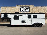 2026 2 horse Bison Ranger 2 Horse 10' Living Quarters