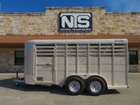 2026 3 horse Delta 3 Horse Bumper Pull Trailer