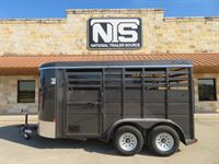 2026 2 horse Delta 2 Horse Bumper Pull Trailer
