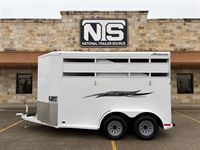 2024 2 horse Titan 2 Horse Bumper Pull Trailer