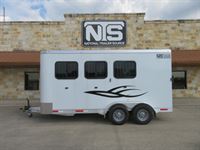 2026 3 horse Shadow 3 Horse Bumper Pull Trailer