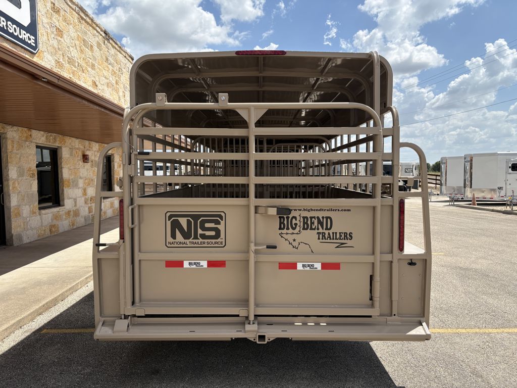 2026 Big Bend 24' livestock gooseneck trailer