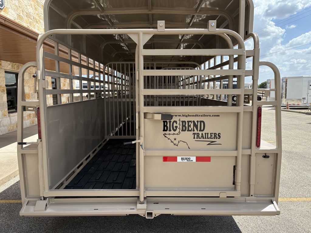 2026 Big Bend 24' livestock gooseneck trailer