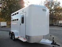2026 Stock horse Shadow Trailers Stablemate 2H BP Slant Load Stock Combo