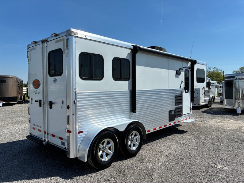 2017 Sundowner santa fe 6908 2 horse slant load