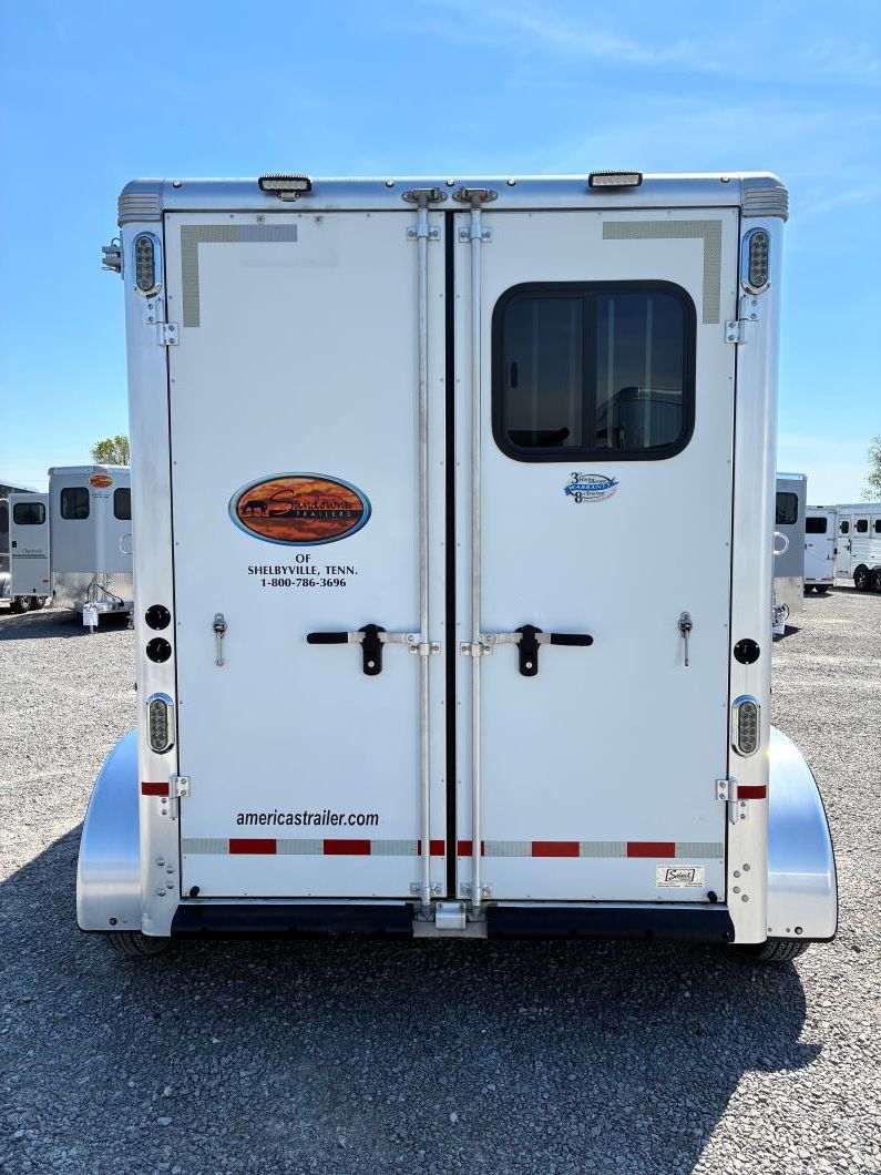 2017 Sundowner santa fe 6908 2 horse slant load