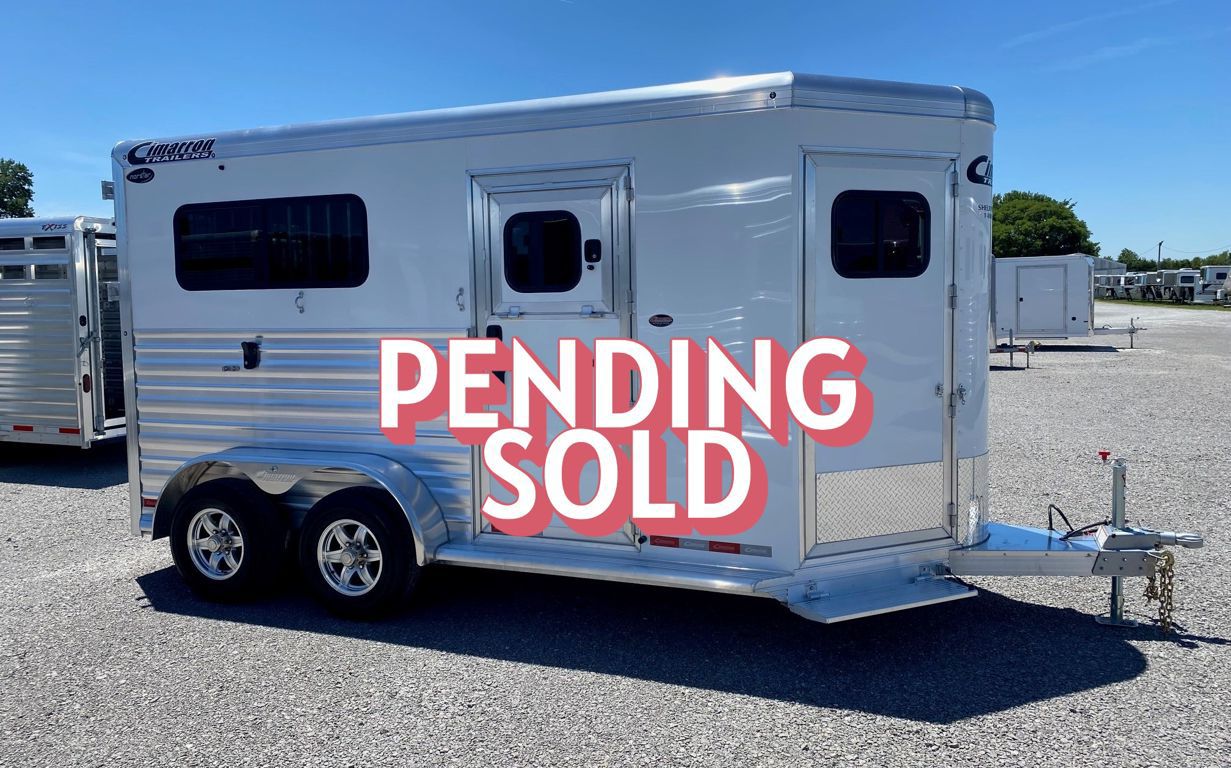 2025 Cimarron Trailers 2 Horse Straight Load XL Stalls