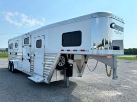 2027 2+1 Horse horse Cimarron Trailers Norstar 2+1 Horse trailer w/ XL Tack Room
