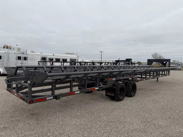 2026 Neckover 14 bale dual cradle gn hay trailer