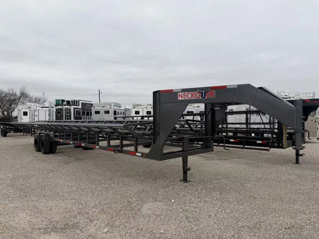 2026 Neckover 14 bale dual cradle gn hay trailer