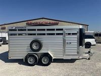 2024 1 horse Featherlite Trailers 16' Stock Bumper Pull