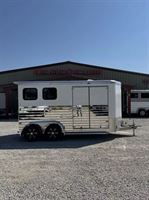 2025 2 horse Sundowner Trailers 2 Horse Super Tack Bumper Pull