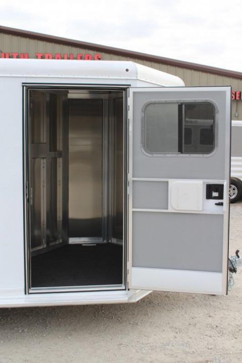 2025 Featherlite 2 horse slant nose bumper pull
