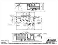 2027 3 horse Cimarron Norstar 3HGN