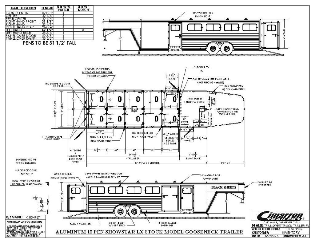 2027 Cimarron Showstar LX